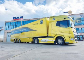DAF XG+ supera testes de consumo com carga total