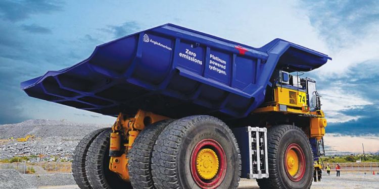 Maior camião a hidrogénio verde do mundo no ativo