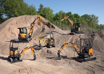 CASE: nova gama de miniescavadoras incluí modelos elétricos