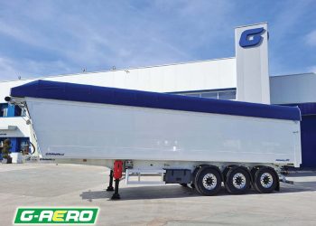 Granalu com novo semirreboque G-Aero