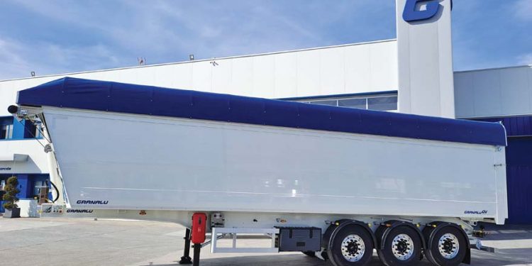 Granalu com novo semirreboque G-Aero