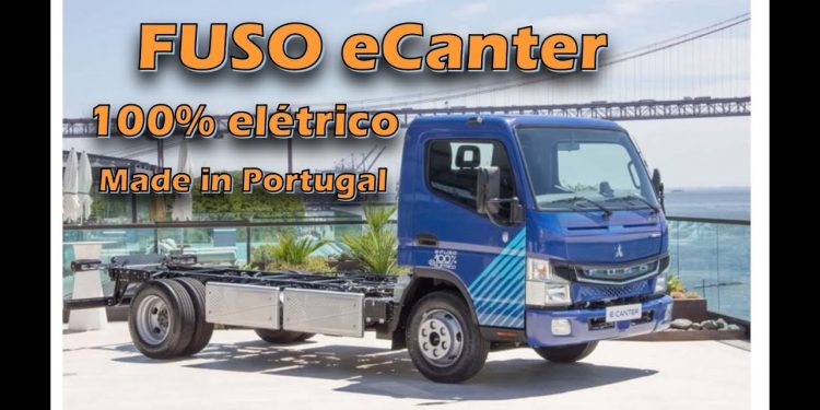 Teste do Mitsubishi Fuso eCanter elétrico
