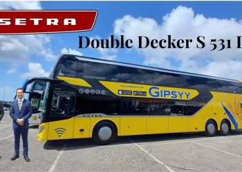 Teste Setra DOUBLE DECKER S531DT da Gipsyy – um colosso na estrada!