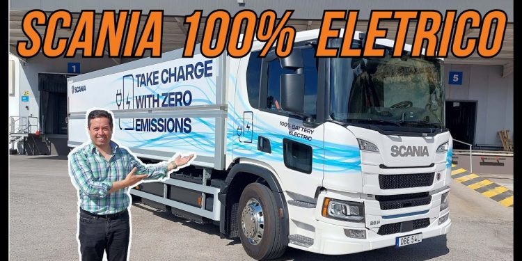 Scania elétrico p25
