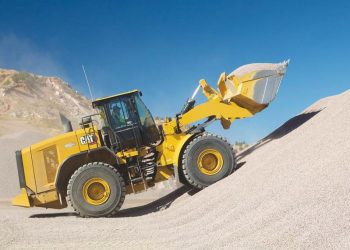 Nova pá carregadora Caterpillar 966 GC