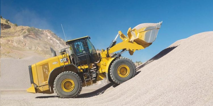 Nova pá carregadora Caterpillar 966 GC