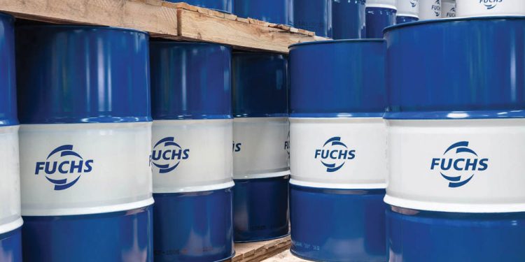 FUCHS com lubrificante premium para pesados