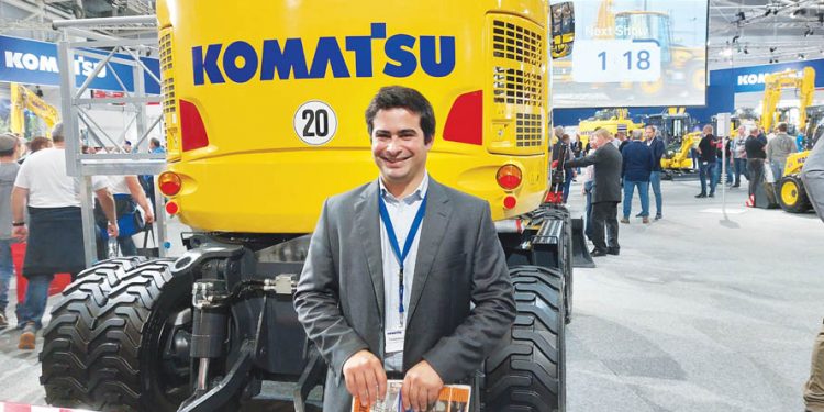 Komatsu – maior e menor escavadora elétrica do mundo