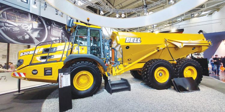 BELL – Dumpers articulados, melhorados e atualizados