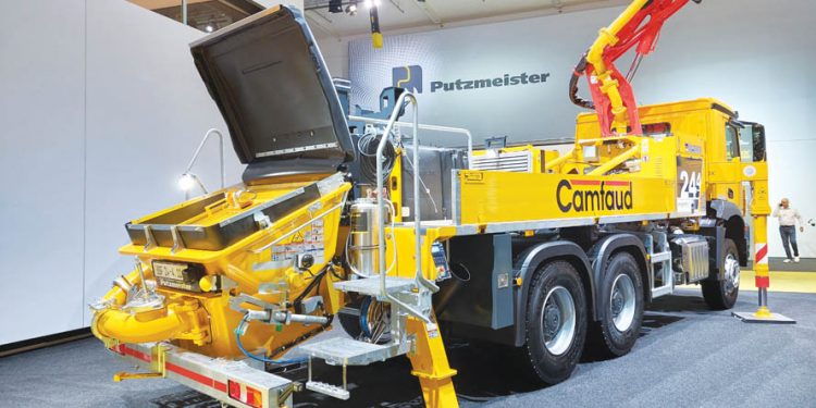 Putzmeister contorna escassez europeia