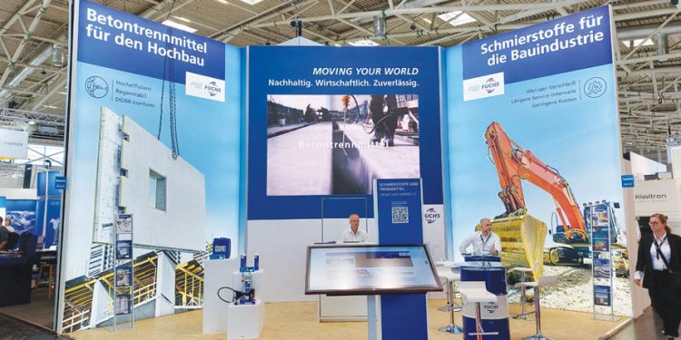 Fuchs – maior abrangência no setor da construção