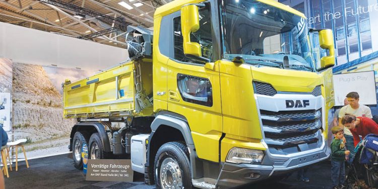 DAF com gama específica para o setor da construção