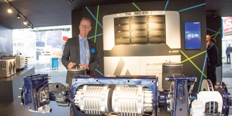 Thermo King inova com Advancer AxlePower