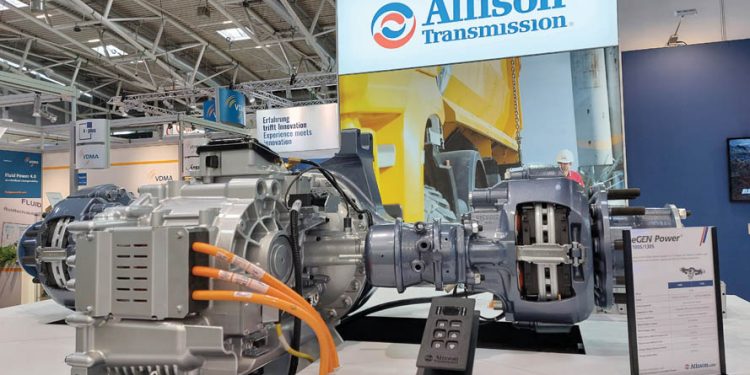 Allison com novos eixos totalmente elétricos 