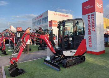 Yanmar eletrifica escavadoras