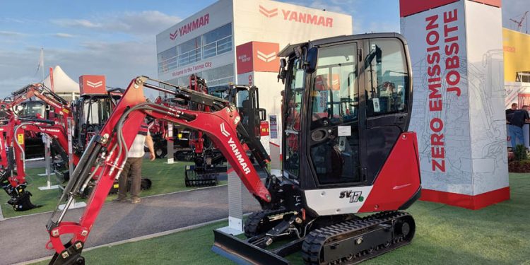 Yanmar eletrifica escavadoras