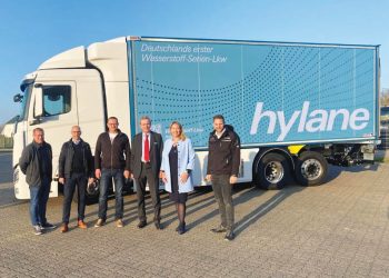 Primeiro veículo a motor de hidrogénio da Hyundai com carroçaria Schmitz Cargobull aprovado na Alemanha