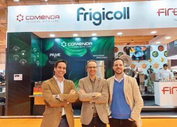 Frigicoll com presença alargada