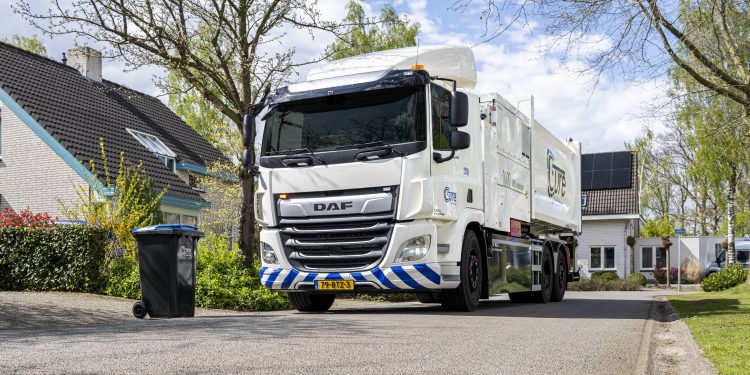 14 DAF totalmente elétricos para recolha de lixo