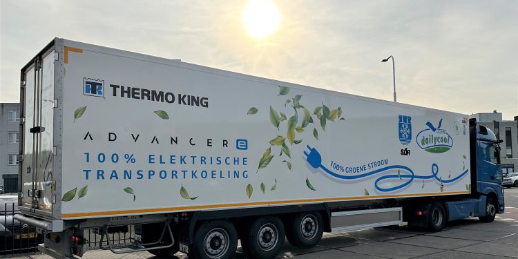 A Thermo King anunciou  primeiro trailer com a nova unidade de refrigeração