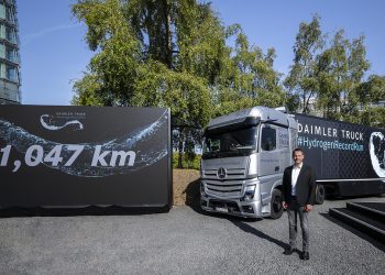 Daimler Truck – sucesso no teste do camião a hidrogénio