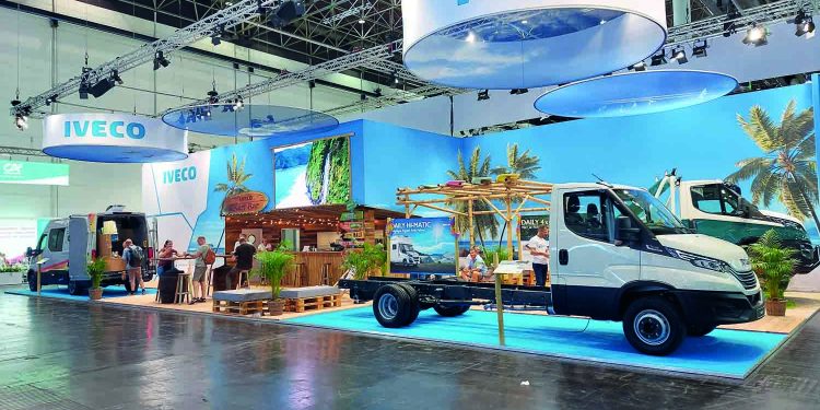 IVECO com múltiplas autocaravanas base Daily