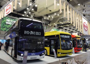 BYD apresentou mais duas inovações em autocarros elétricos