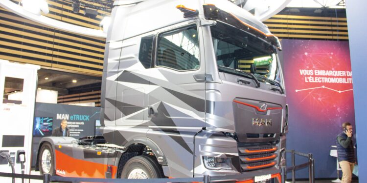 MAN inicia vendas do seu trator 100% elétrico – eTruck