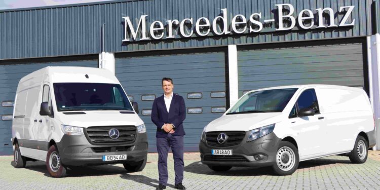 Mercedes-Benz Vans: objetivo de crescer 20% nos furgões elétricos