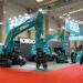 Kobelco com modelos SK26SR-7 e SK28SR-7 na SMOPYC