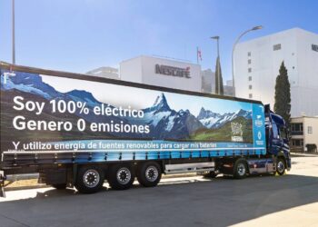 Nestlé – primeiro camião 100% elétrico da Renault Trucks em Espanha