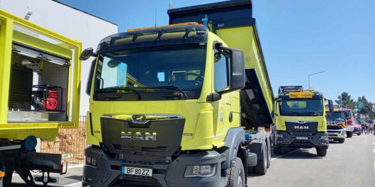 MAN – camiões equipados para ações florestais