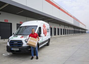 DPD amplia frota 100% elétrica com E-Transit