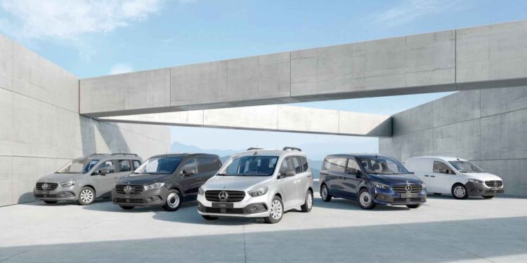 Mercedes-Benz Vans atualiza os furgões compactos