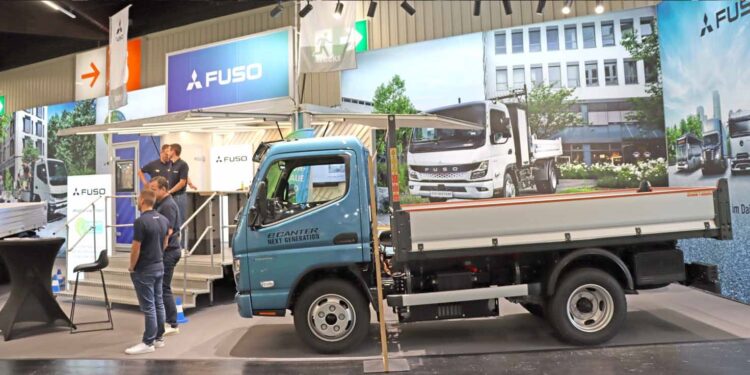 FUSO eCanter brilhou em Nuremberga