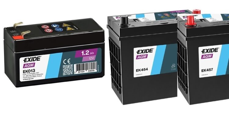 Exide Technologies lança nova bateria auxiliar AGM