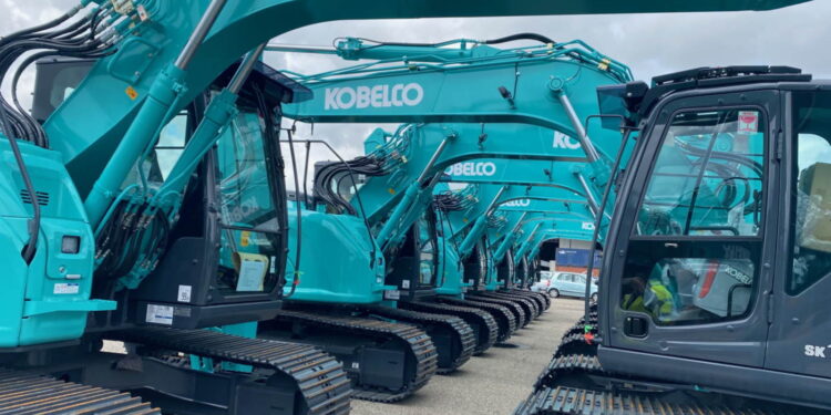 Kobelco expande no setor de movimentação de terras