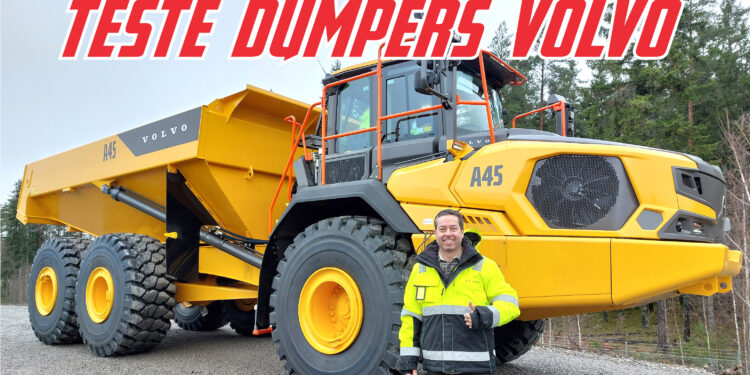 Volvo – nova gama completa de dumpers articulados