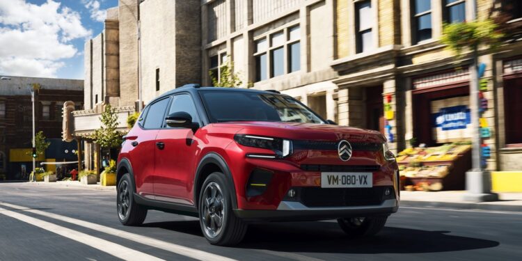 Citroën C3 no centro de Kragujevac na Sérvia