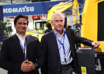 Komatsu – um salão à parte em plena Bauma