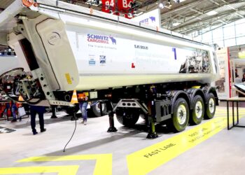 Schmitz Cargobull – semirreboques basculantes para construção civil