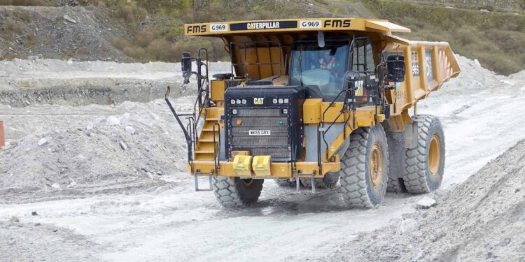 BKT – gama de pneus Earthmax para pedreiras