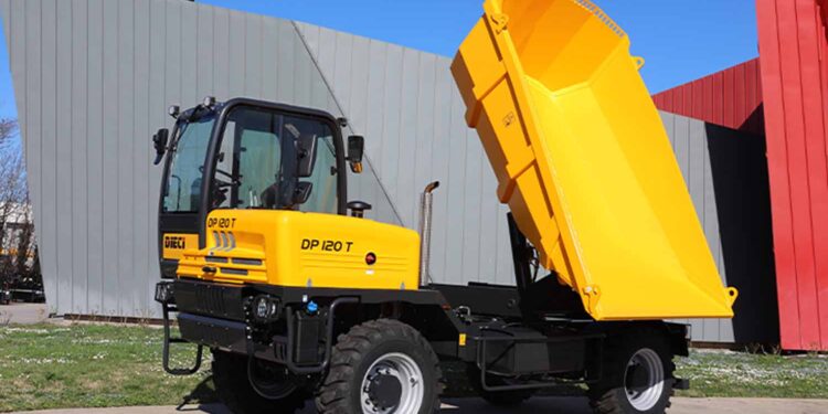 DIECI com novo Dumper compacto DP 120 T