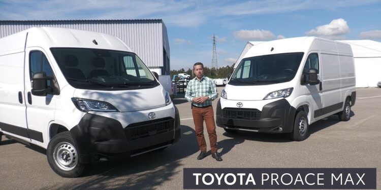 Proace MAX: o furgão que completa a gama da Toyota nos comerciais
