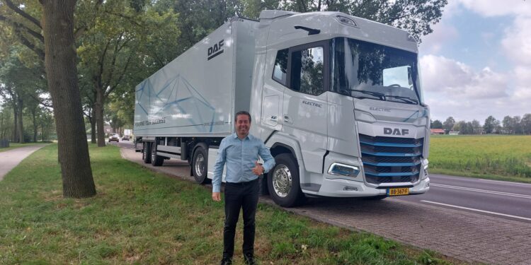 Automotive testou nova gama de camiões elétricos DAF