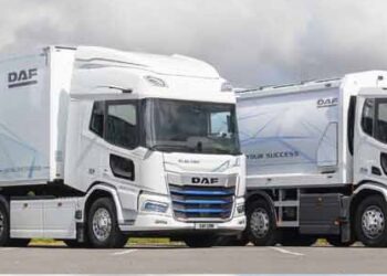 Gama 100% elétrica dá nova energia aos camiões DAF