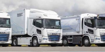 Gama 100% elétrica dá nova energia aos camiões DAF