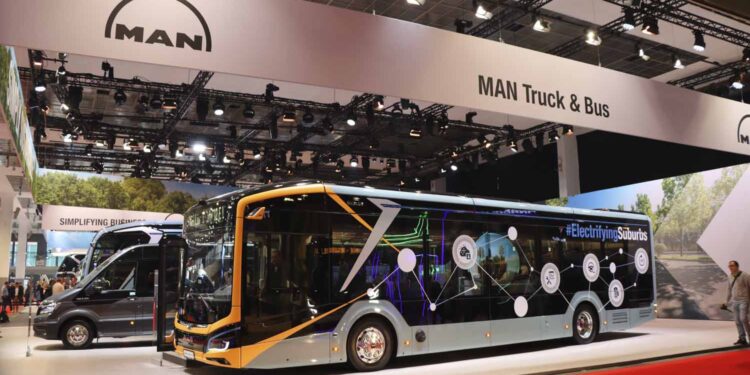 MAN com autocarros elétricos de longo curso