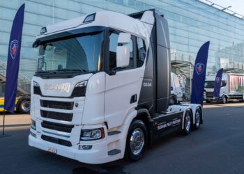 Asko Norge testa camião a hidrogénio da Scania