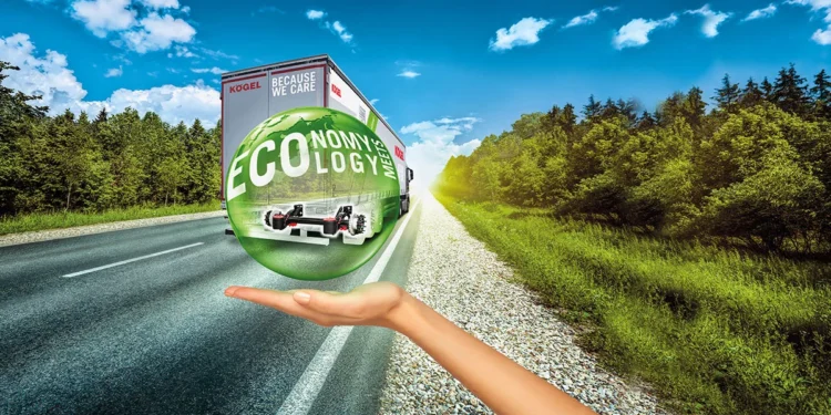 Kögel com várias mudanças de topo